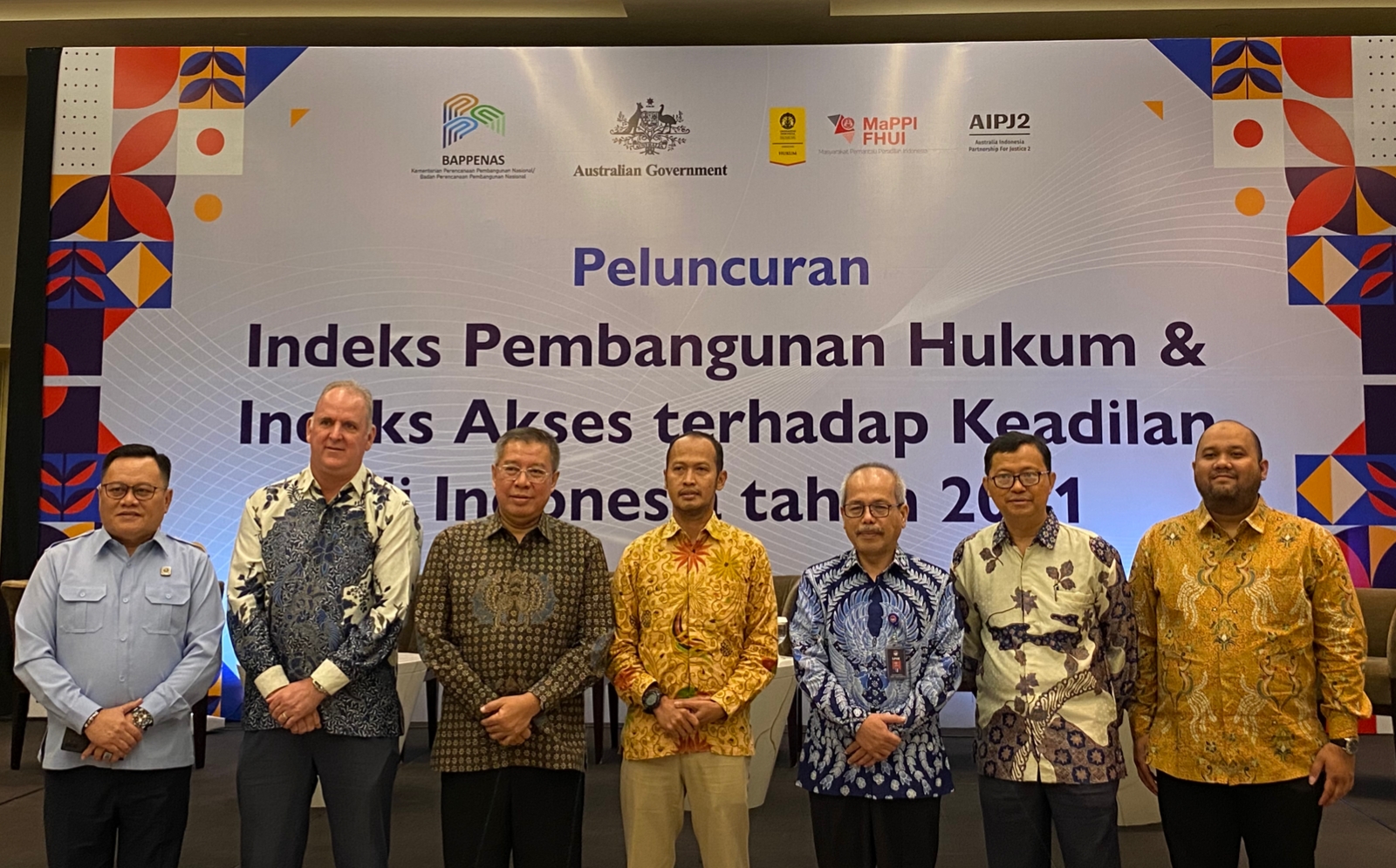 Peluncuran Indeks Pembangunan Hukum & Indeks Akses Terhadap Keadilan di Indonesia tahun 2021